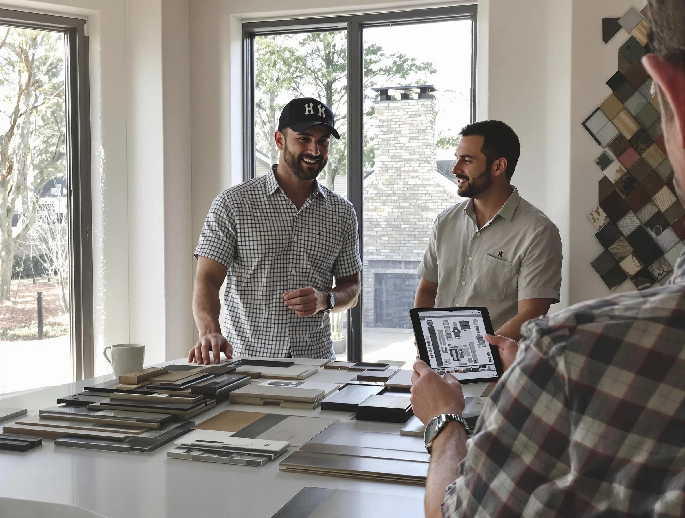 Parsippany-Troy Hills Chimney Sweep remodeling a chimney and fireplace in Parsippany-Troy Hills, NJ