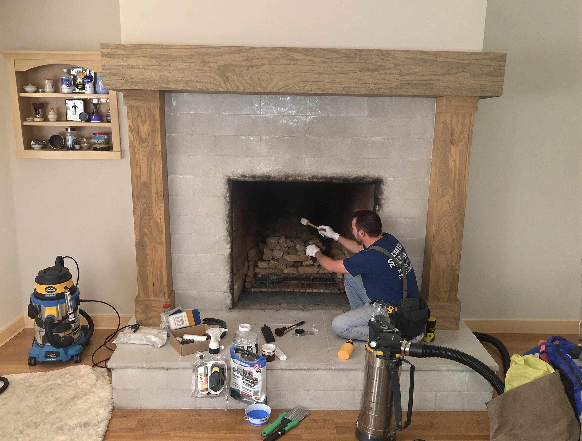 Detailed creosote removal process by Parsippany-Troy Hills Chimney Sweep in Parsippany-Troy Hills, NJ