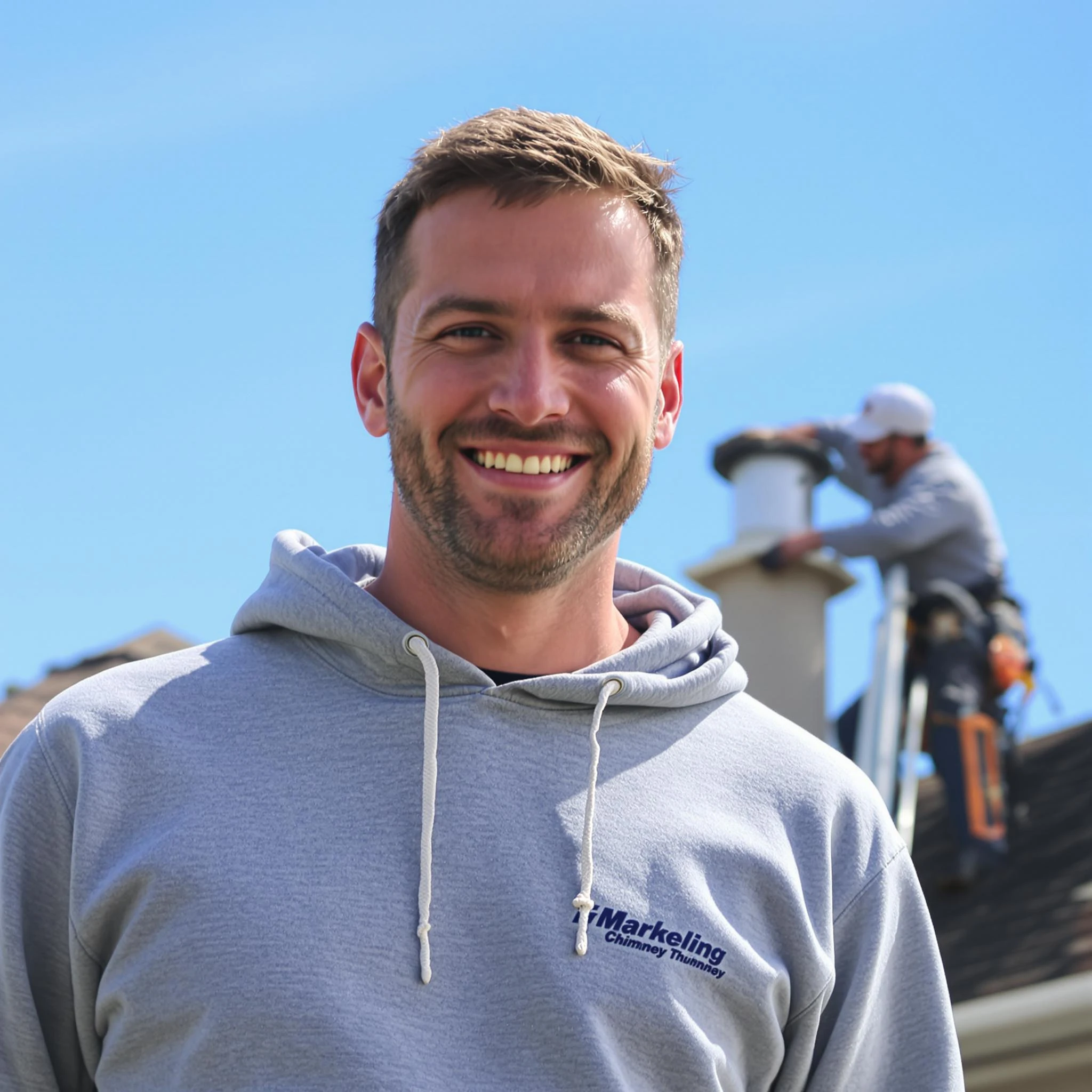 The Parsippany-Troy Hills Chimney Sweep team.