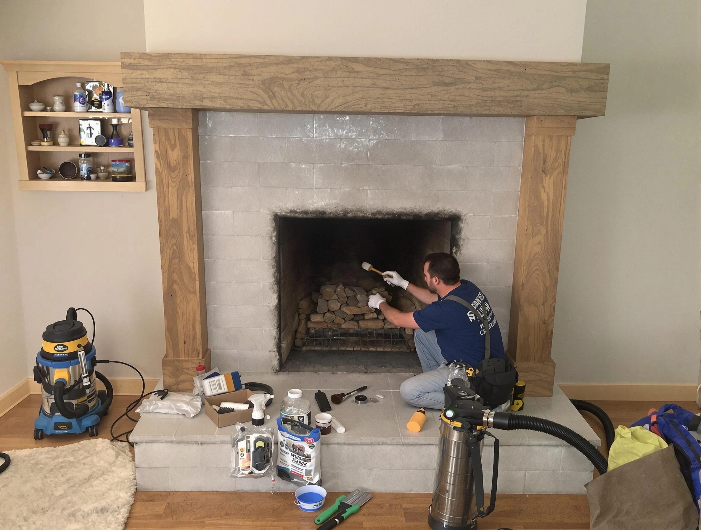 Detailed creosote removal process by Parsippany-Troy Hills Chimney Sweep in Parsippany-Troy Hills, NJ